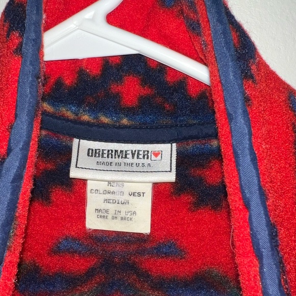 Vintage Obermeyer Fleece Vest - Picture 2 of 5